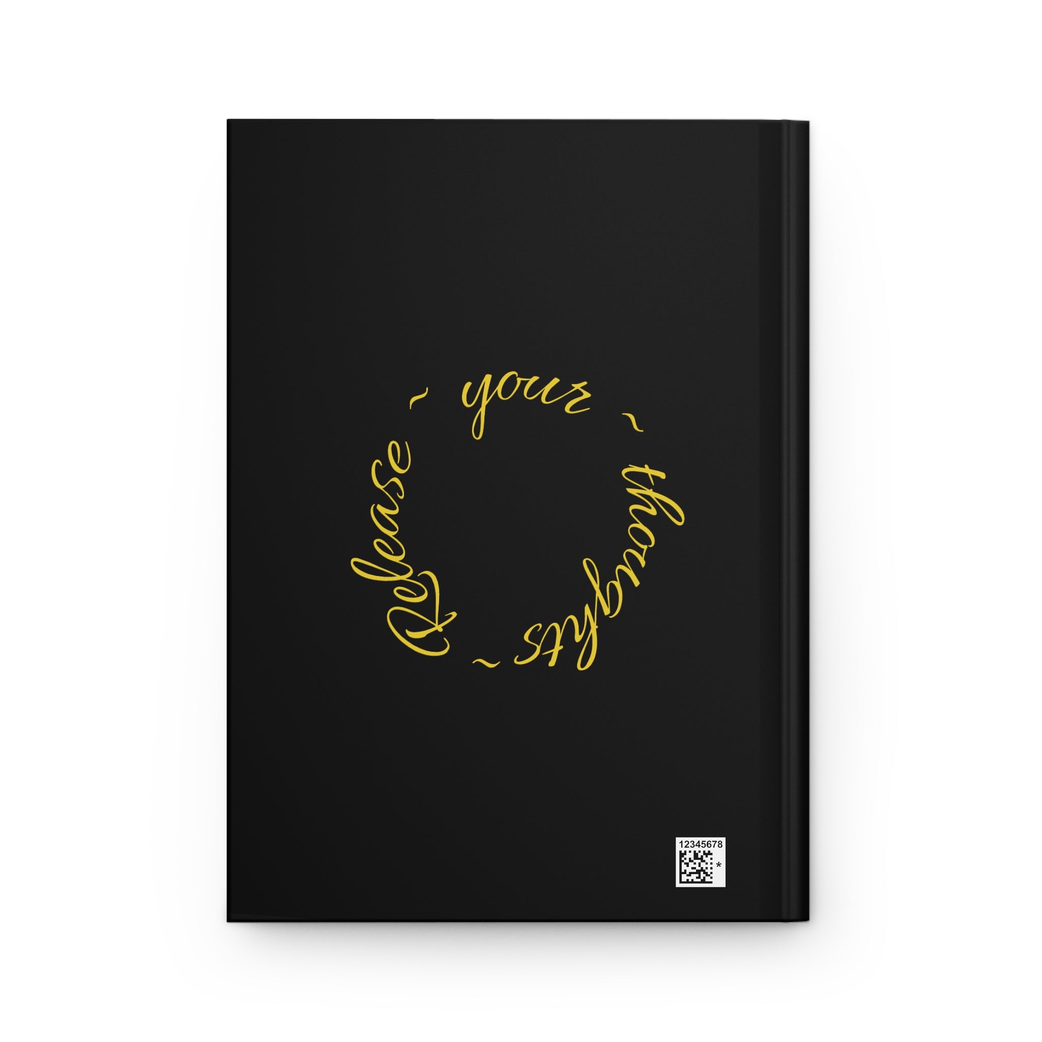 Hardcover Journal — 'My Journal' Raven & Red Roses Matte Notebook
