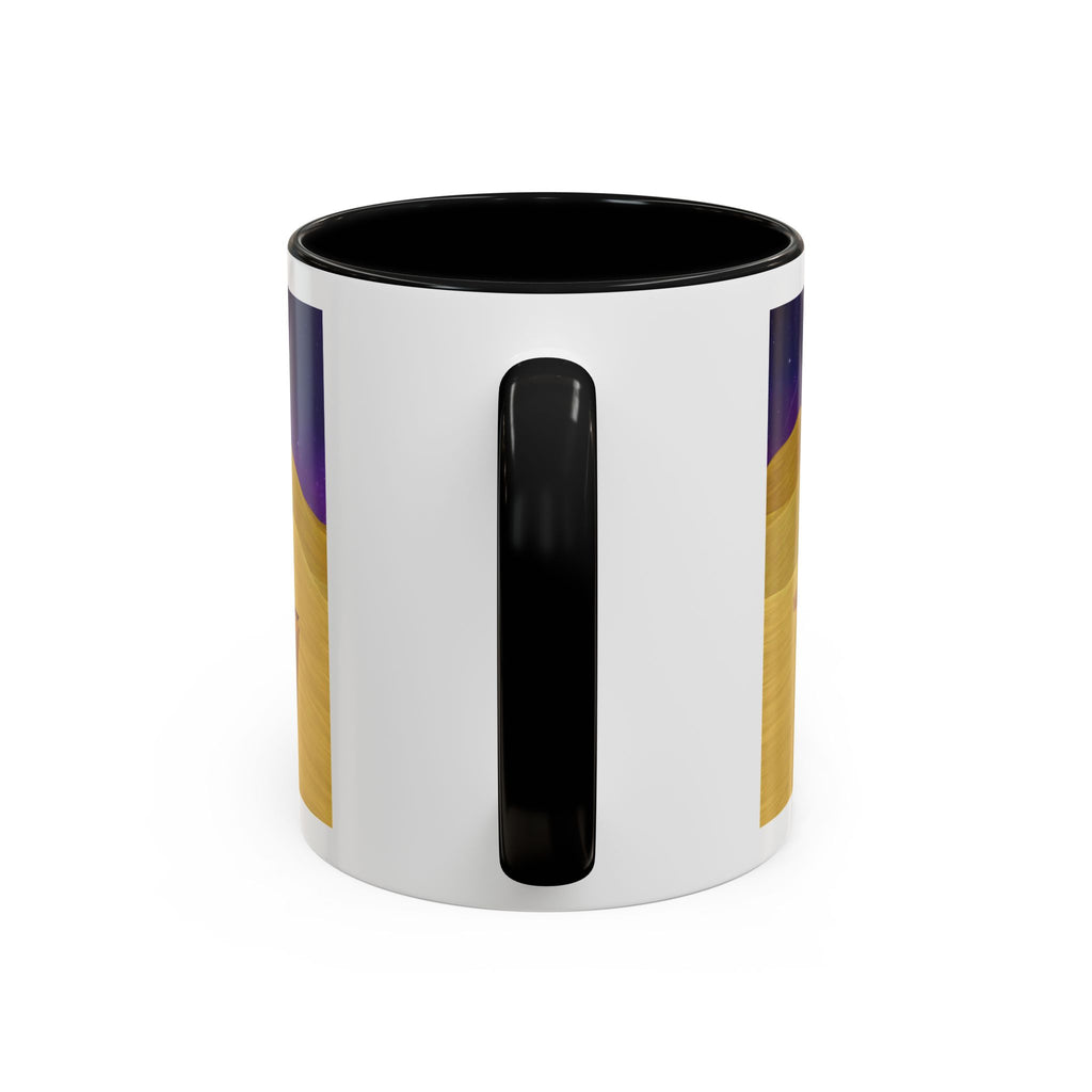 Camel Desert Accent Coffee Mug — Origami Camel Night Sky (11/15oz)