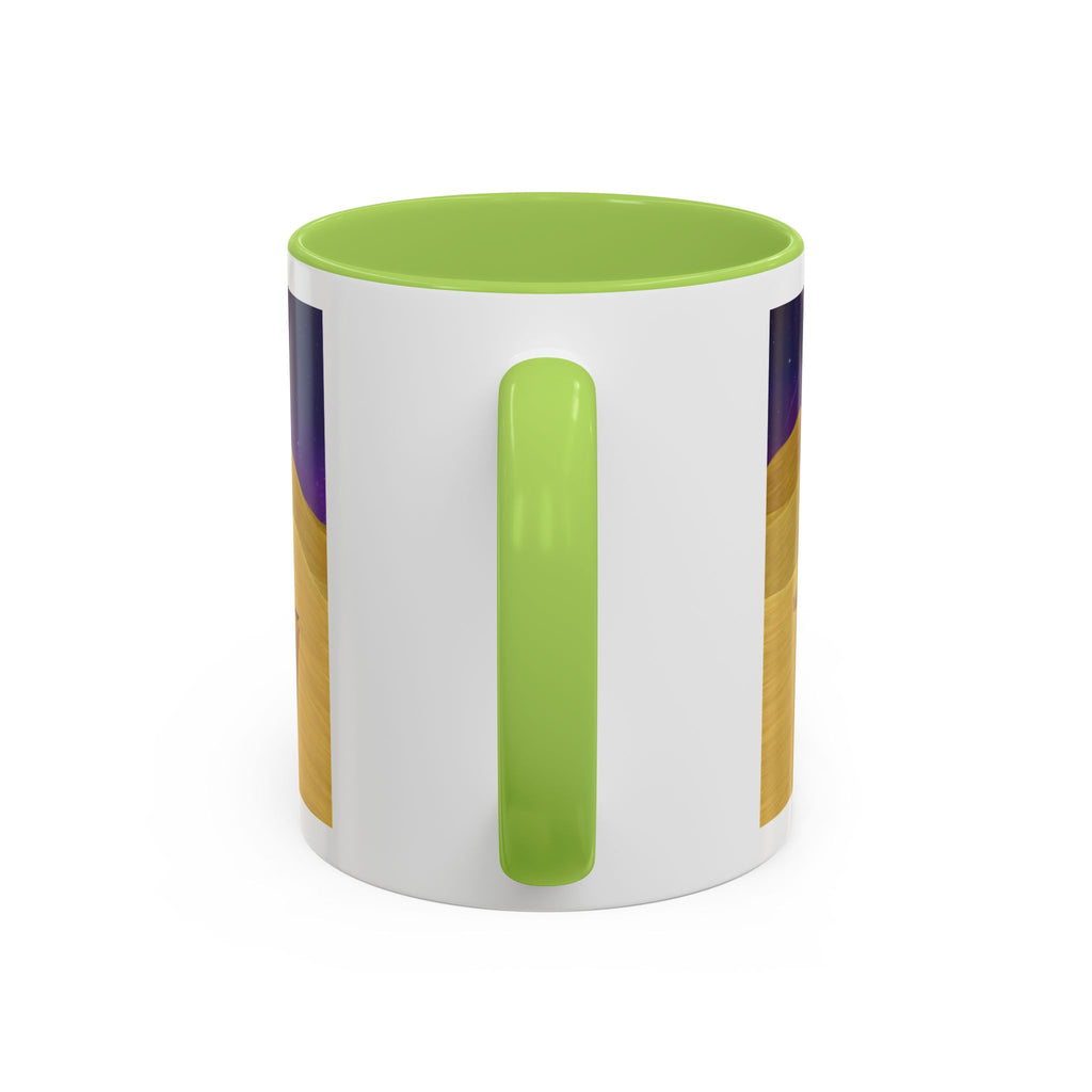 Camel Desert Accent Coffee Mug — Origami Camel Night Sky (11/15oz)